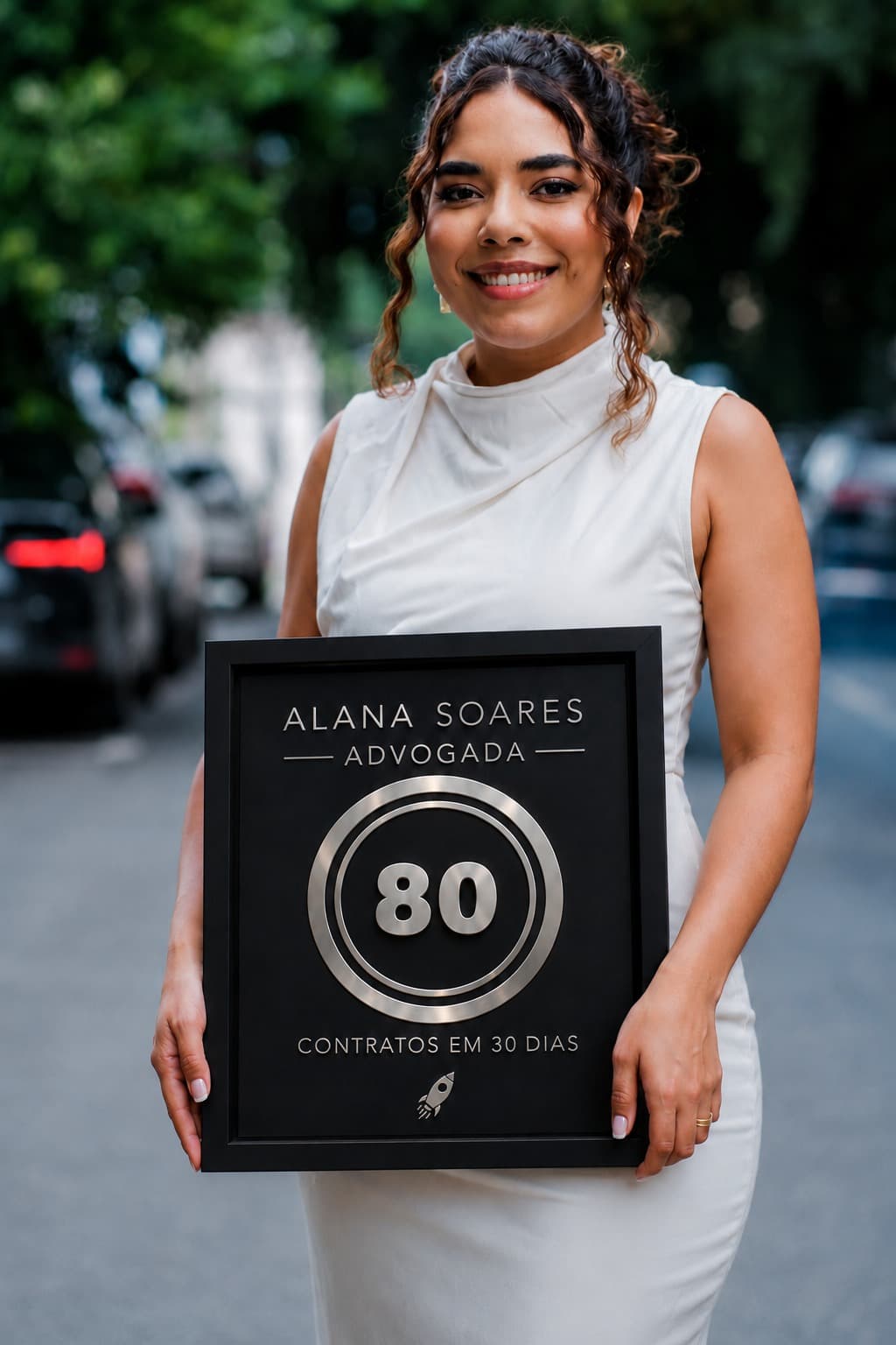 Alana Soares — 80 contratos em 30 dias