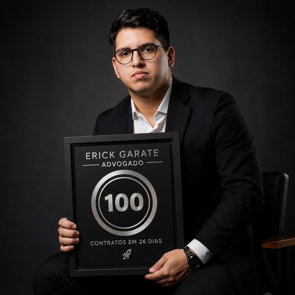 Erick Garate — 100 contratos em 26 dias